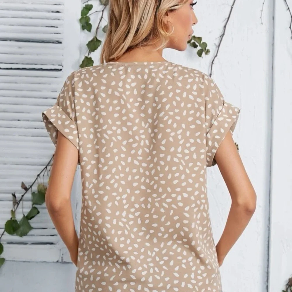 Spotted blouse - Picture 2 of 5